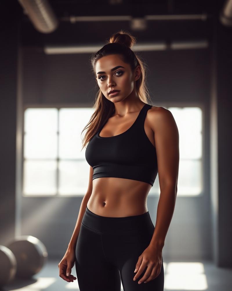 ME8 cropped training top